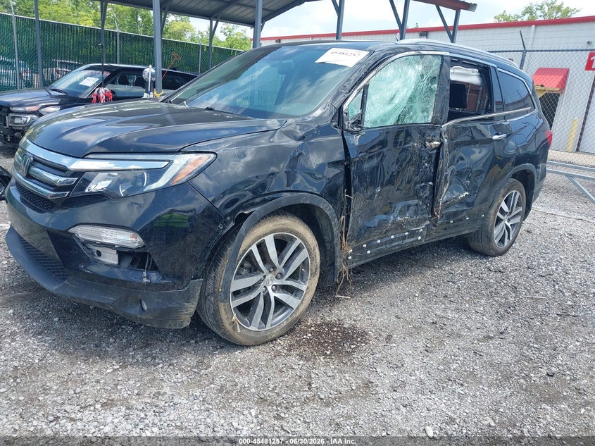 Vin: 5fnyf6h08hb100305, lot: 45979432, honda pilot elite 20172
