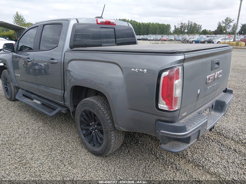 Vin: 1gtg6cen4m1103358, lot: 45979452, gmc canyon 4wd  short box elevation 20213