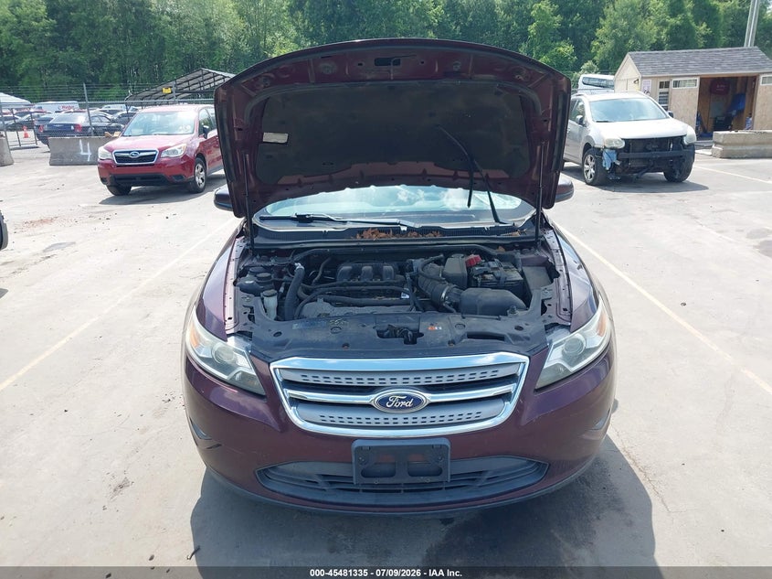 2011 Ford Taurus Sel VIN: 1FAHP2EW8BG110284 Lot: 45481335