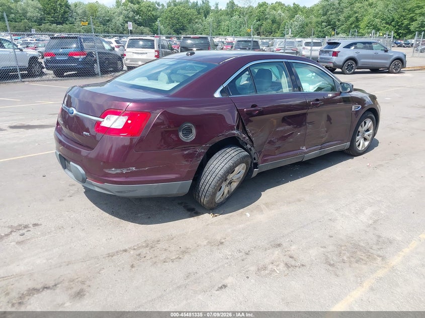Vin: 1fahp2ew8bg110284, lot: 45979510, ford taurus sel 20114