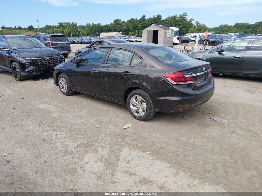 2014 HONDA CIVIC auction photo 3