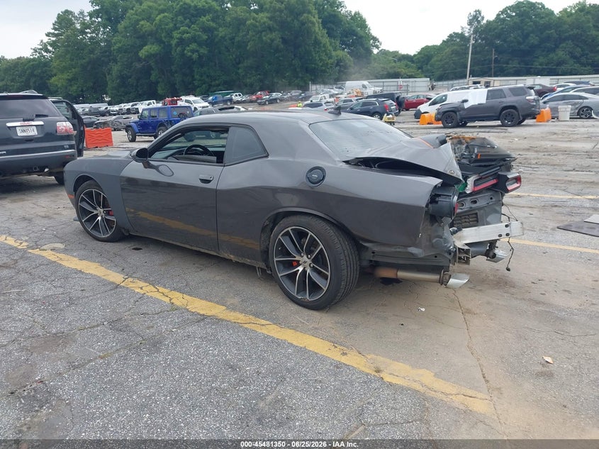 Vin: 2c3cdzfj6hh598404, lot: 45979526, dodge challenger r/t scat pack 20173
