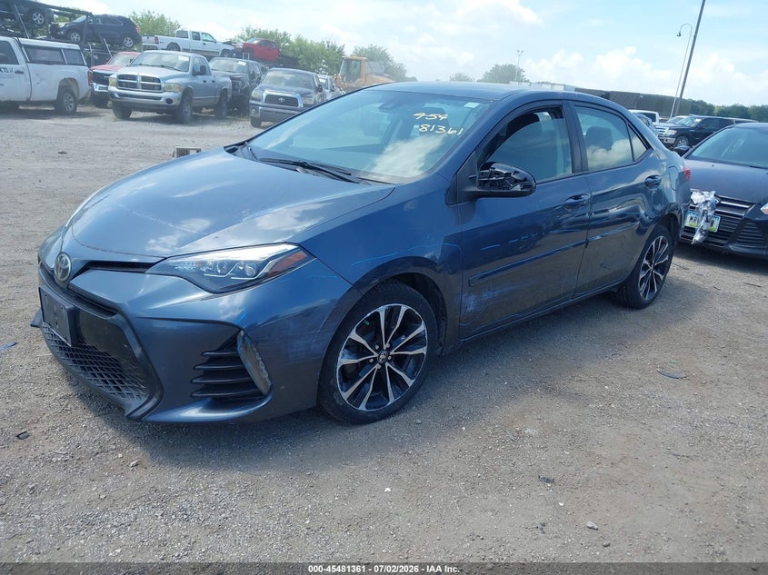 2017 TOYOTA COROLLA auction photo 2