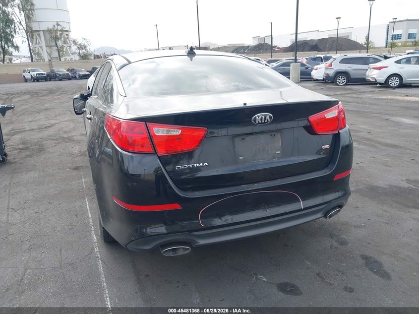 2014 KIA OPTIMA SEDAN 2.4L I-4 DI, DOHC, VVT, 192HP