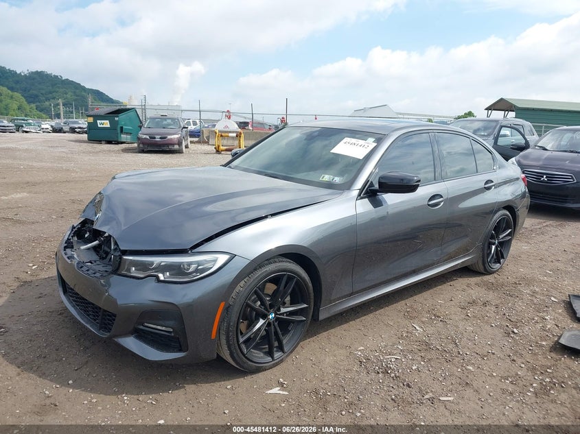 Vin: 3mw5r7j05m8b72262, lot: 45979587, bmw 330i xdrive 20212