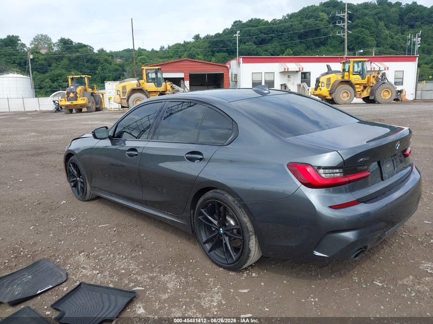 Vin: 3mw5r7j05m8b72262, lot: 45979587, bmw 330i xdrive 20213