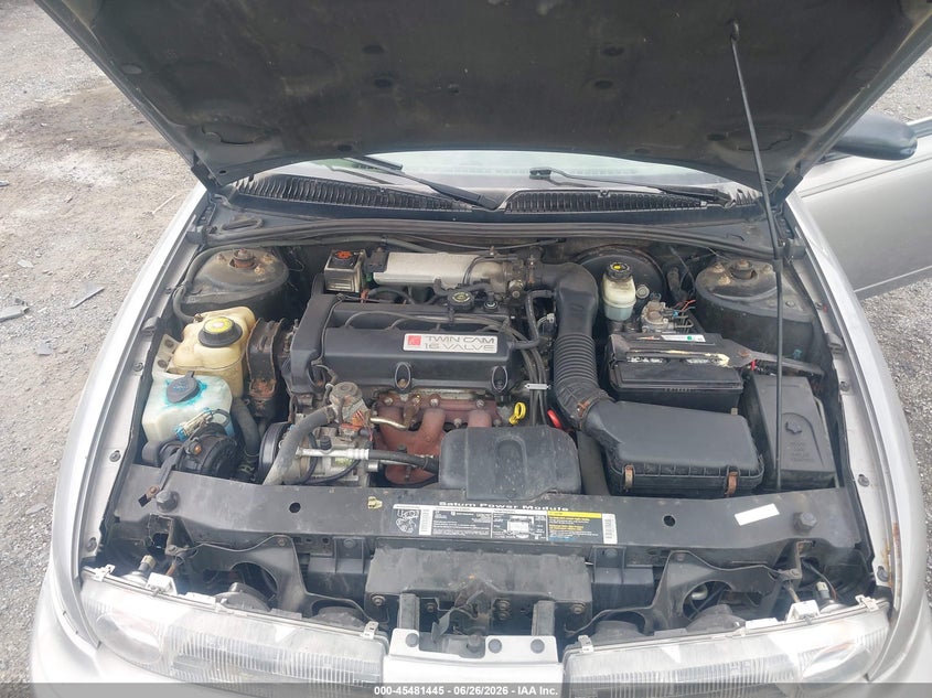 SATURN SL2 1999 VIN 1G8ZK5278XZ261806
