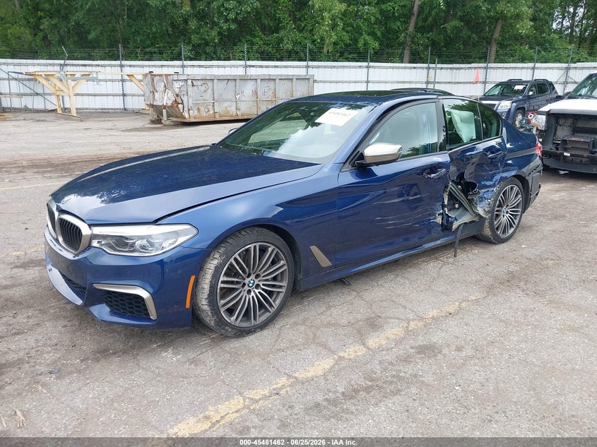 Vin: wbajs7c08lcd08748, lot: 45979637, bmw m550i xdrive 20202