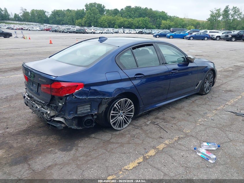 Vin: wbajs7c08lcd08748, lot: 45979637, bmw m550i xdrive 20204