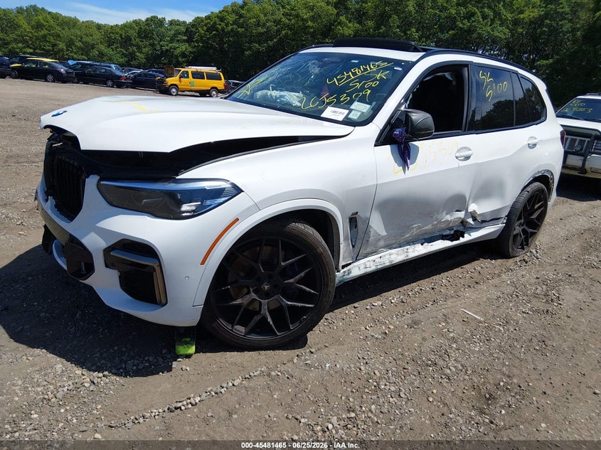 Vin: 5uxju4c06n9l71449, lot: 45979640, bmw x5 m50i 20222