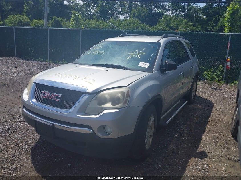Vin: 1gklrled1aj111298, lot: 45979647, gmc acadia sle 20102