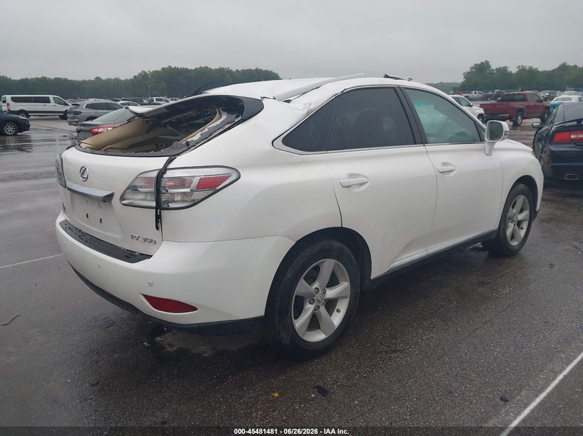 Vin: 2t2bk1ba0cc126010, lot: 45979656, lexus rx 350 20124