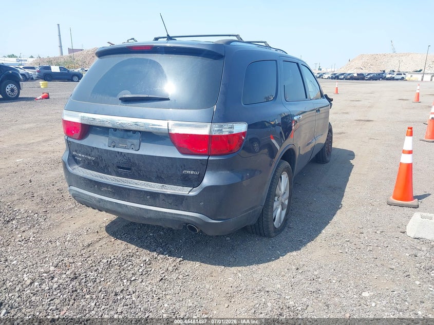 Vin: 1c4rdjdg9dc693535, lot: 45979662, dodge durango crew 20134