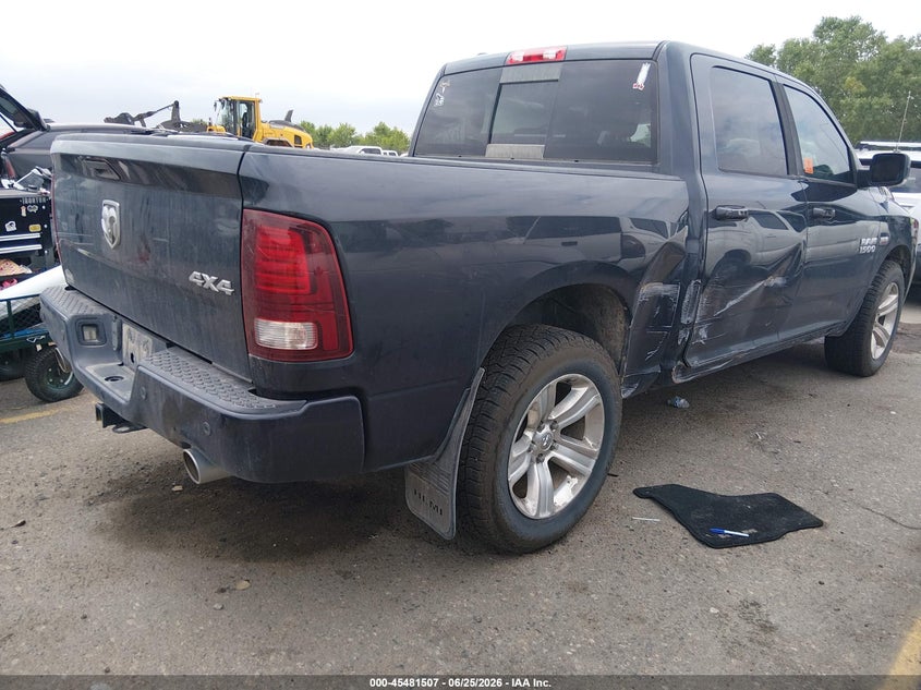 Vin: 1c6rr7mt6ds541565, lot: 45979682, ram 1500 sport 20134