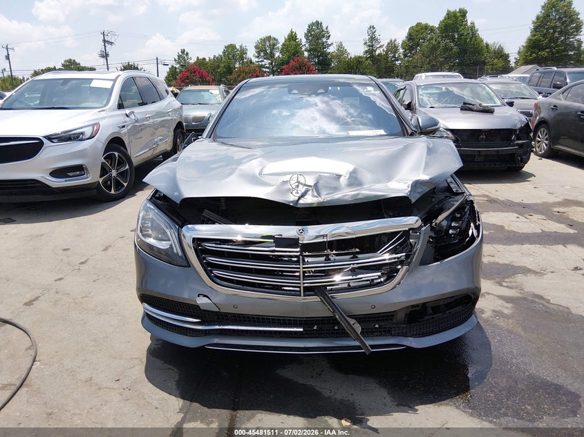 2018 Mercedes-Benz S 560 4Matic VIN: WDDUG8GB0JA376122 Lot: 45481511