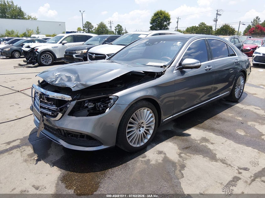 Vin: wddug8gb0ja376122, lot: 45979686, mercedes-benz s 560 4matic 20182