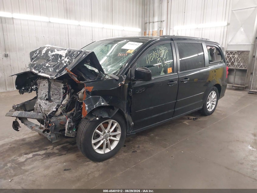 Vin: 2c4rdgcg6er291548, lot: 45979687, dodge grand caravan sxt 20142