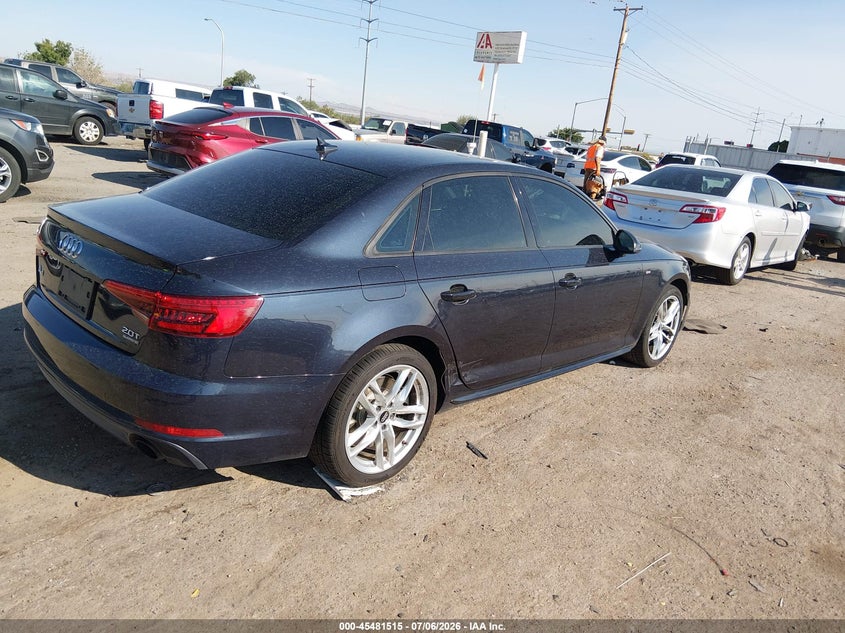 Vin: waudnaf40hn042683, lot: 45979691, audi a4 season of audi premium 20174