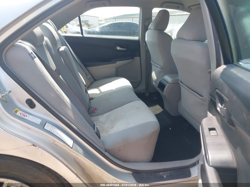 2012 TOYOTA CAMRY auction photo 8