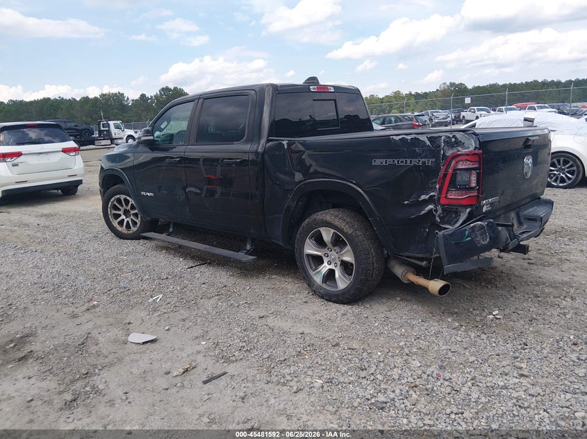 Vin: 1c6rrejt5ln302613, lot: 45979767, ram 1500 laramie  4x2 5'7 box 20203