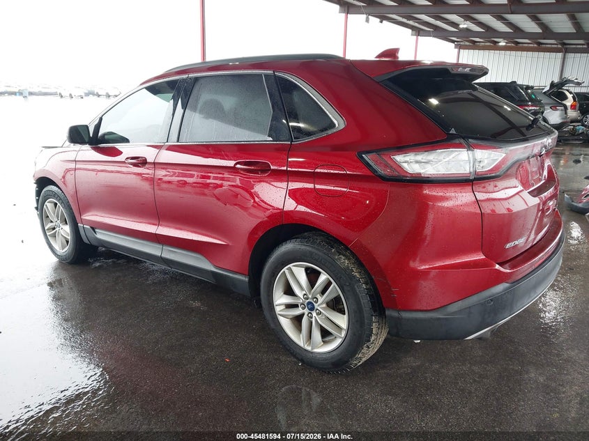 Vin: 2fmpk3j93gbb75192, lot: 45979769, ford edge sel 20163