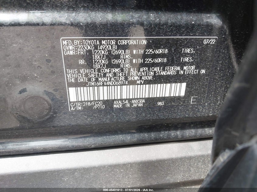 TOYOTA RAV4 HYBRID - zdjęcie 9