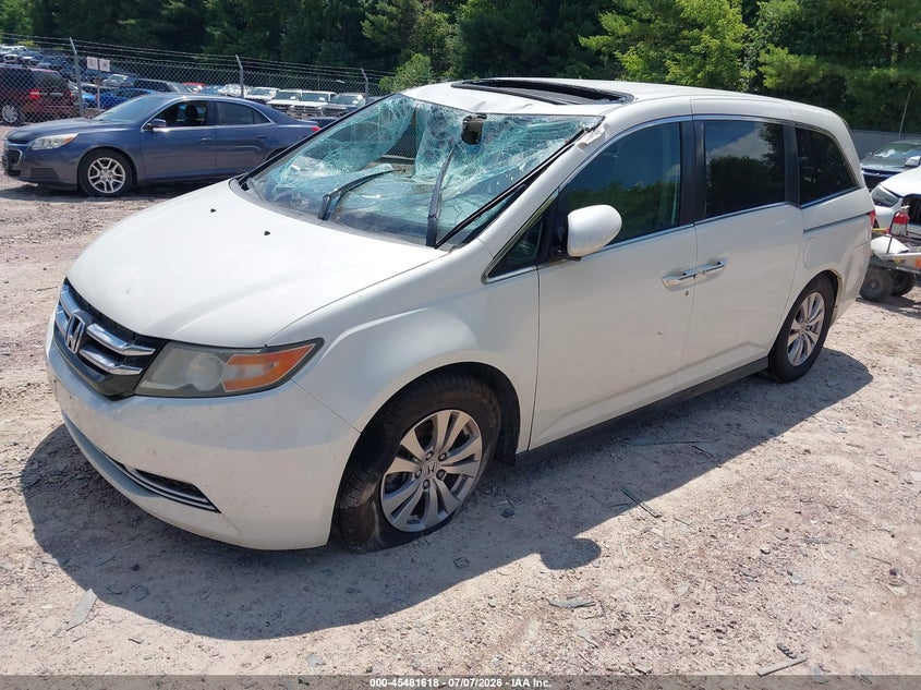 2016 Honda Odyssey Ex-L 5FNRL5H60GB166390 photo 1