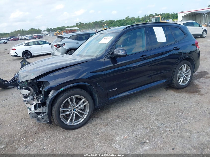 Vin: 5uxtr9c53jld65711, lot: 45979799, bmw x3 xdrive30i 20182