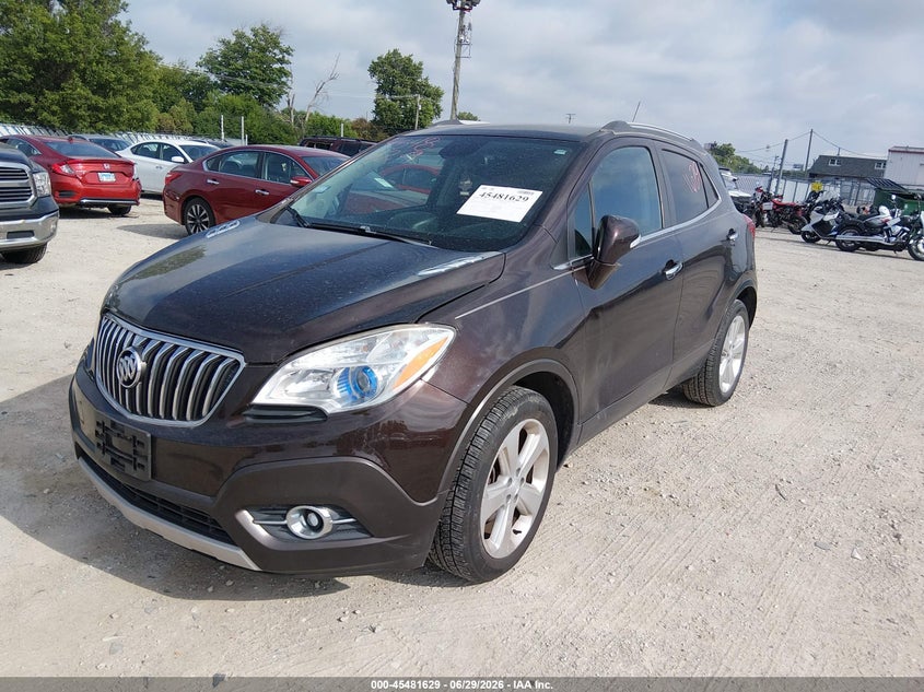 Vin: kl4cjbsb7fb201051, lot: 45979804, buick encore convenience 20152