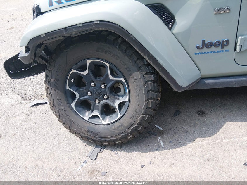 2023 Jeep Wrangler 4Xe Rubicon 4X4 VIN: 1C4JJXR60PW586417 Lot: 45481656