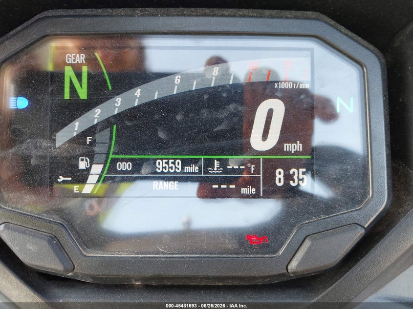 2022 Kawasaki Ex650 N VIN: ML5EXEN1XNDA74409 Lot: 45481693