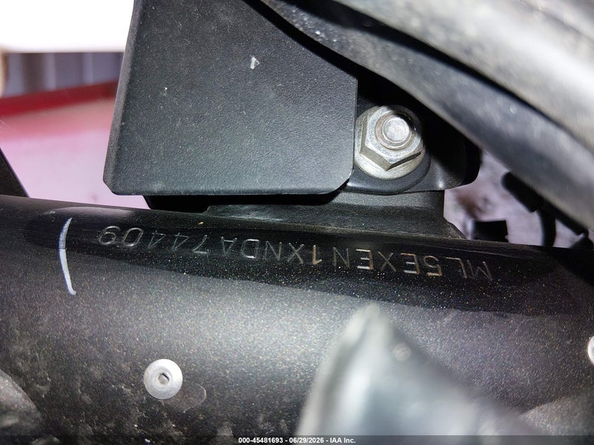 2022 Kawasaki Ex650 N VIN: ML5EXEN1XNDA74409 Lot: 45481693