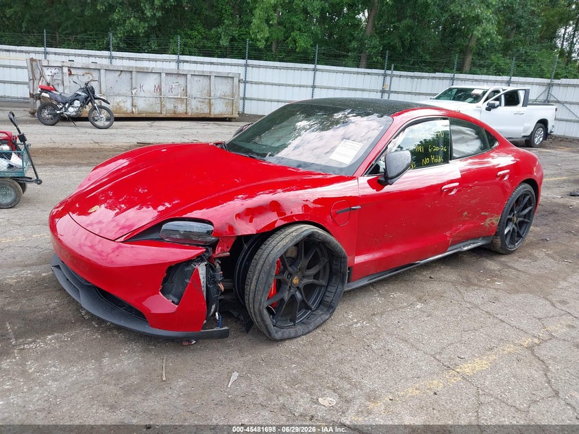 2023 PORSCHE TAYCAN auction photo 2