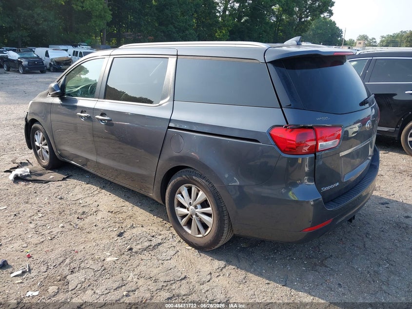 2017 KIA SEDONA auction photo 3