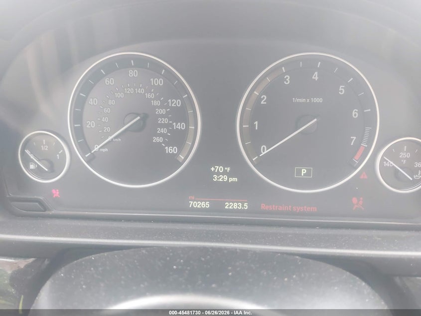2014 BMW 5ER SEDAN 2.0L I-4 DI, DOHC, VVT, TURBO, 240HP