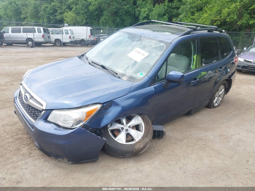 2014 SUBARU FORESTER auction photo 2