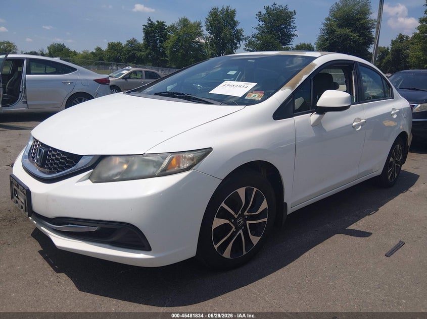 2013 Honda Civic Ex 19XFB2F83DE287411 photo 1