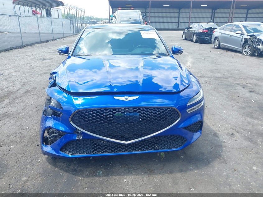 2022 Genesis G70 3.3T Rwd VIN: KMTG54TE1NU103279 Lot: 45481839