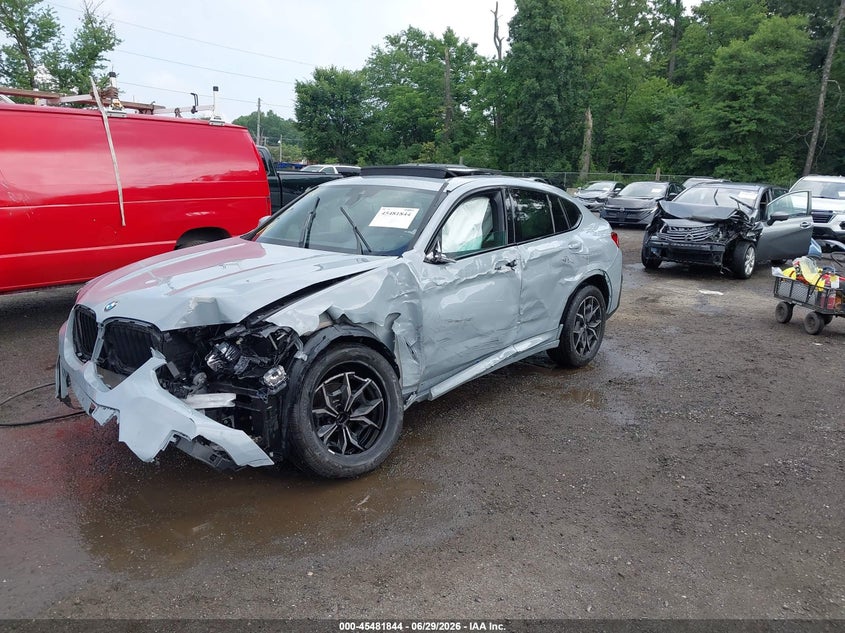Vin: 5ux33dt04r9t42467, lot: 45980019, bmw x4 xdrive30i 20242