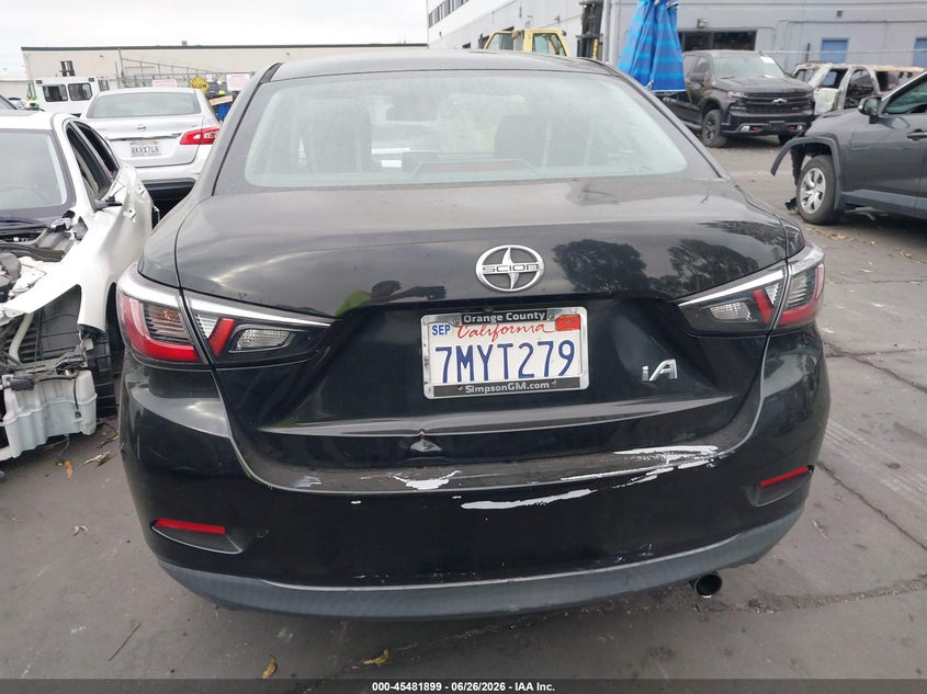 2016 Scion Ia VIN: 3MYDLBZV3GY102008 Lot: 45481899