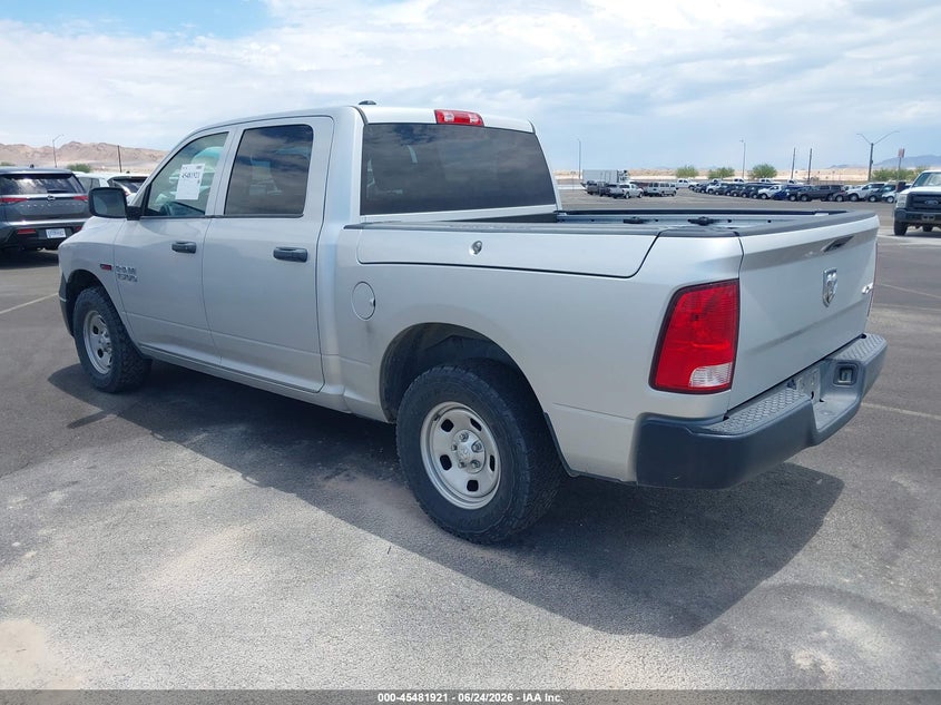 Vin: 1c6rr7km5hs753570, lot: 45980096, ram 1500 tradesman  4x4 5'7 box 20173
