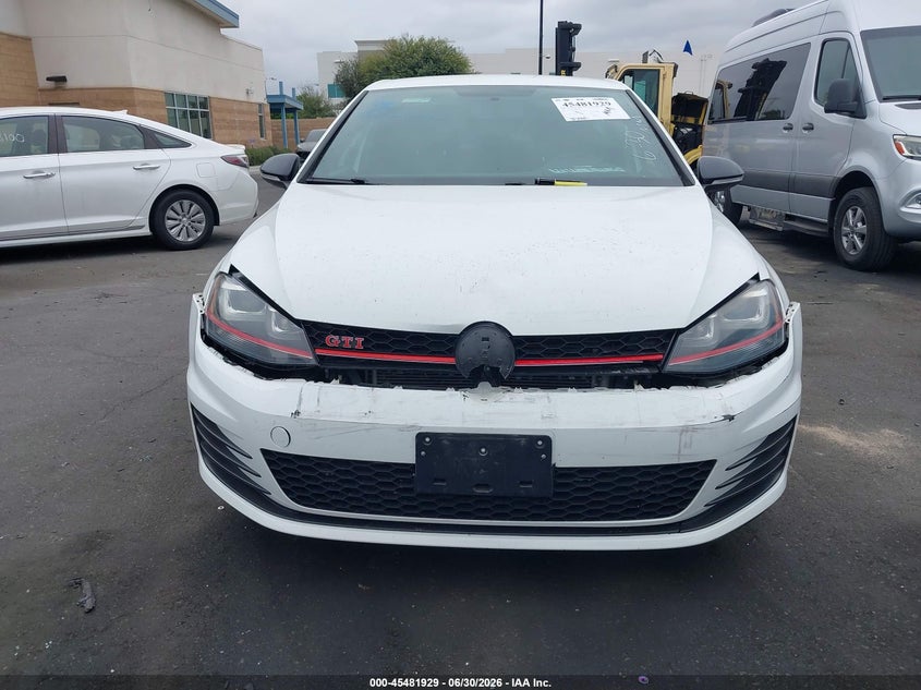 2017 Volkswagen Golf Gti Autobahn 4-Door/S 4-Door/Se 4-Door/Sport 4-Door VIN: 3VW447AU8HM027520 Lot: 45481929