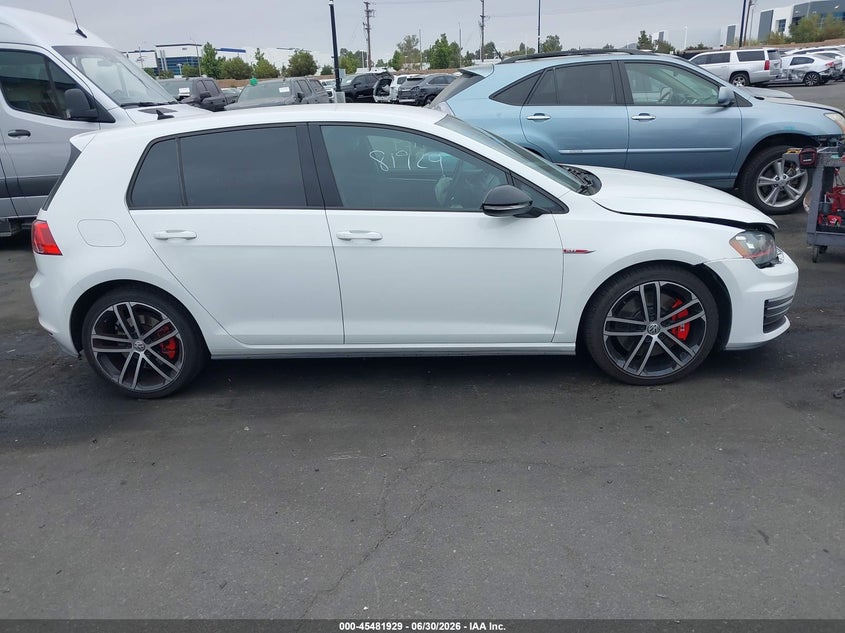 2017 Volkswagen Golf Gti Autobahn 4-Door/S 4-Door/Se 4-Door/Sport 4-Door VIN: 3VW447AU8HM027520 Lot: 45481929