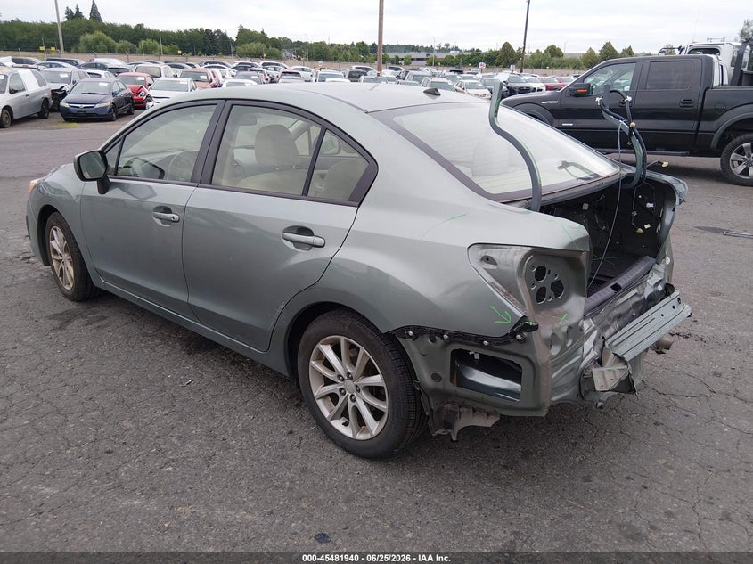 Vin: jf1gjac6xeh025276, lot: 45980115, subaru impreza 2.0i premium 20143