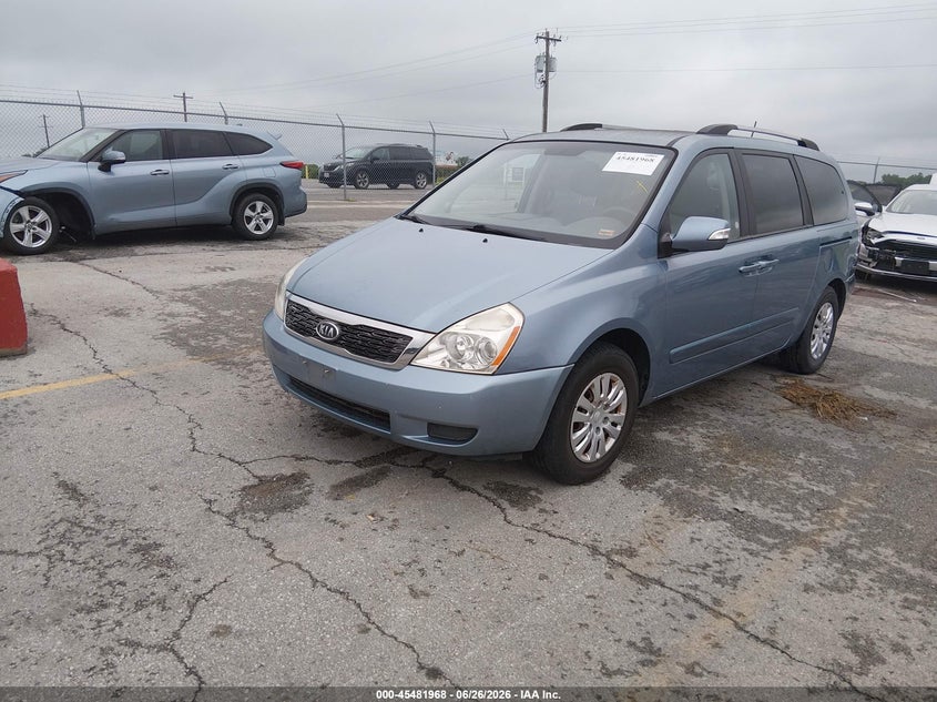 Vin: kndmg4c76b6409861, lot: 45980143, kia sedona lx 20112