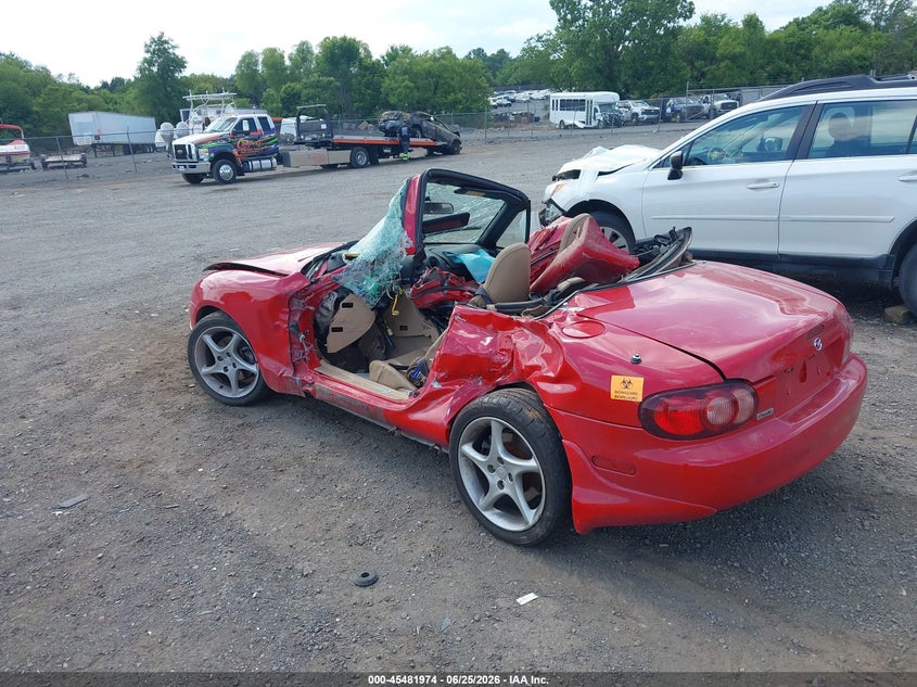 2002 Mazda Mx-5 Miata Cloth/Ls/Se VIN: JM1NB353X20234024 Lot: 45481974