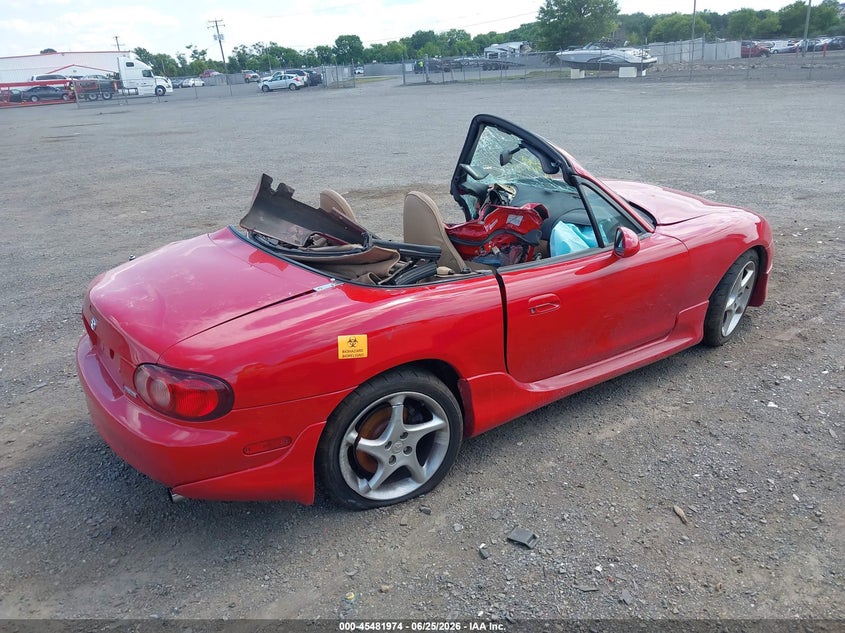 2002 Mazda Mx-5 Miata Cloth/Ls/Se VIN: JM1NB353X20234024 Lot: 45481974
