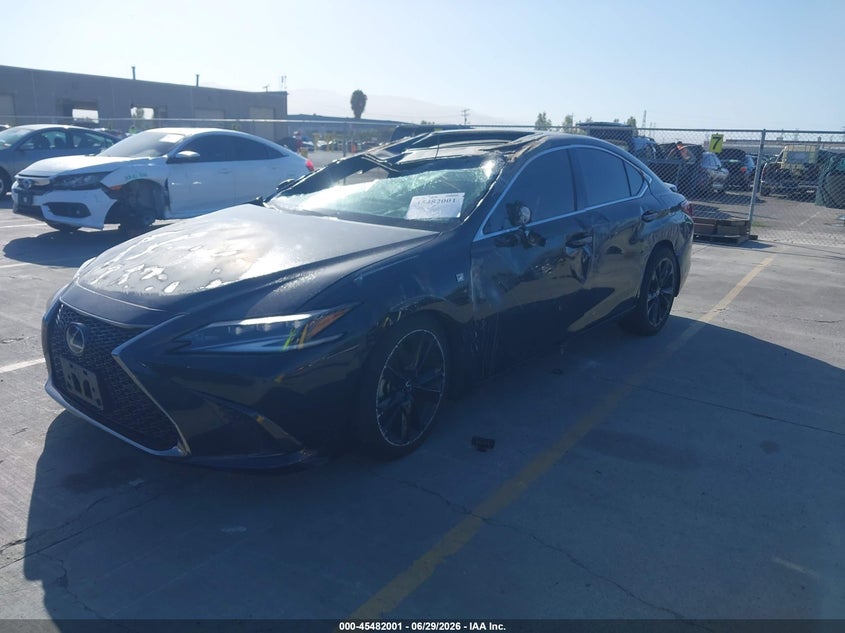 2022 Lexus ES, Rollover, IAAI, VIN 58AGZ1B17NU115974 — photo 2