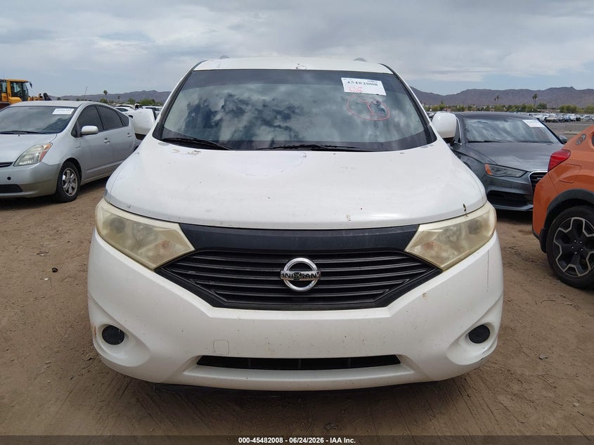 2014 Nissan Quest S VIN: JN8AE2KP0E9108136 Lot: 45482008