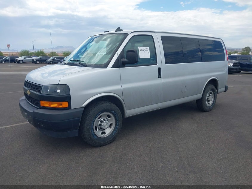 Vin: 1gawgefg6k1211023, lot: 45980184, chevrolet express 2500 ls 20192